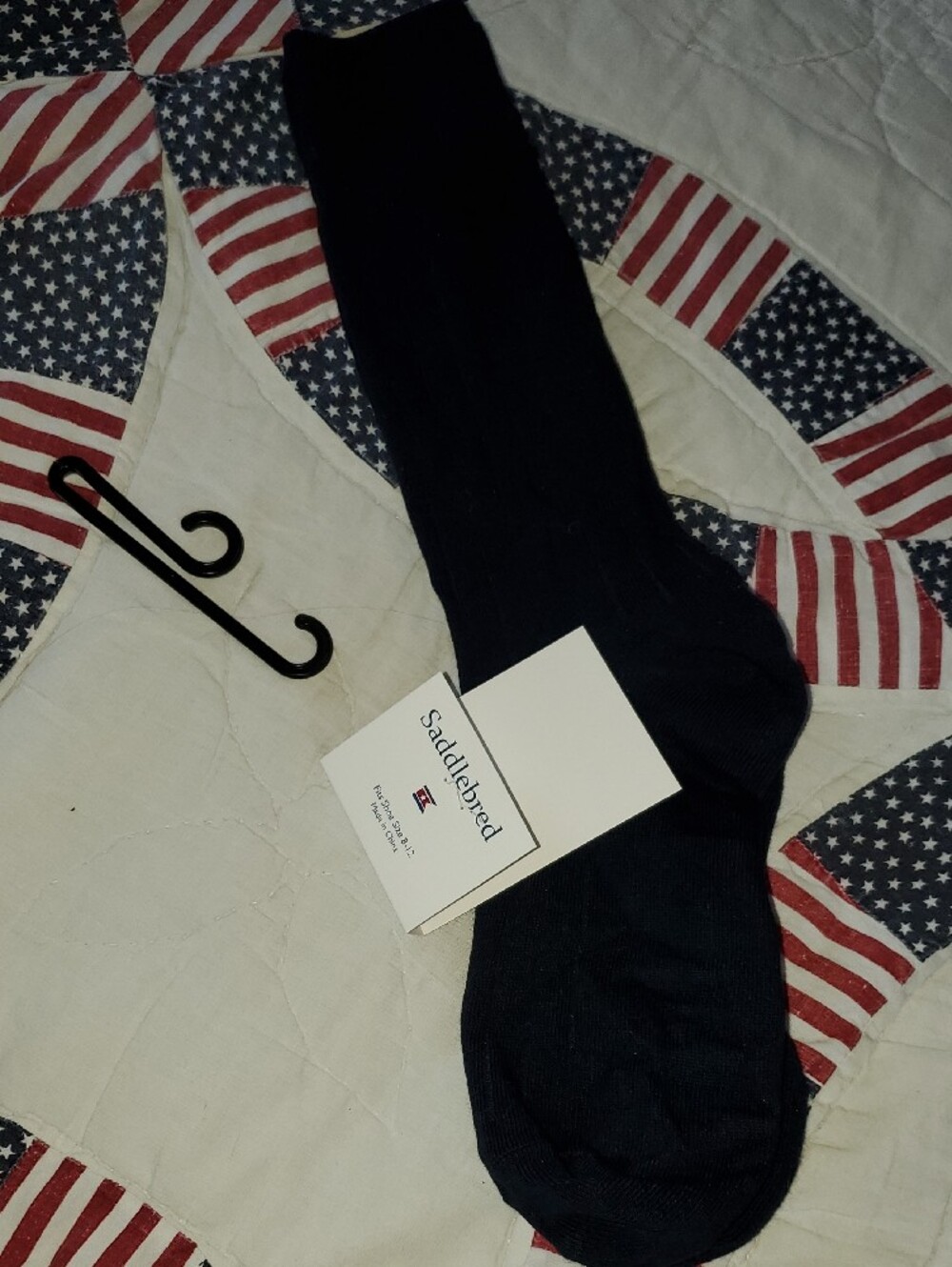 Saddlebred Men's NavyDress Socks
